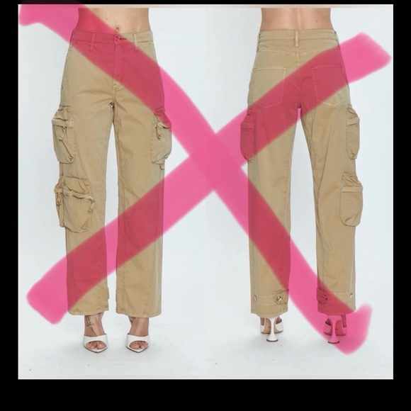 pistola Pants - Bobbie  Straight Cargo Pants in Coconut S